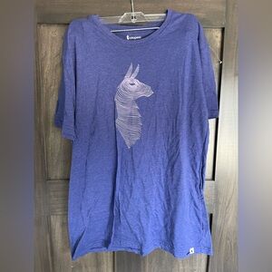 Cotopaxi Purple Graphic Short Sleeve Tee
